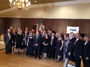 Alcuni dei Sindaci della Provincia di Siracusa presenti alla Festa Siciliana.